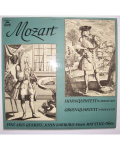 Fine Arts Quartet: Mozart (1756-1791) • Hornquintett & Oboenquartett LP