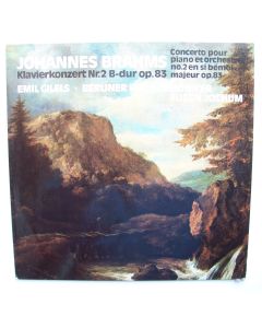 Johannes Brahms (1833-1897) • Klavierkonzert Nr. 2 B-Dur op. 83 LP • Emil Gilels