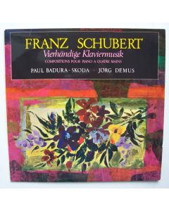 Franz Schubert (1797-1828) • Vierhändige Klaviermusik LP • Paul Badura Skoda & Jörg Demus