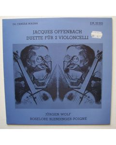 Jacques Offenbach (1819-1880) • Duette für 2 Violoncelli LP
