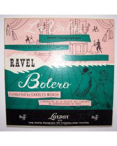 Maurice Ravel (1875-1937) • La Valse LP • Ernest Ansermet