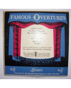 Jean Martinon • Famous Overtures LP