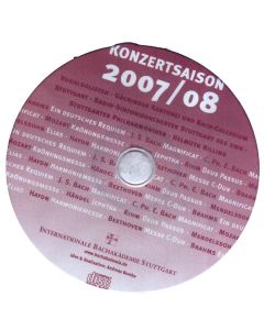 Konzertsaison 2007/08 CD