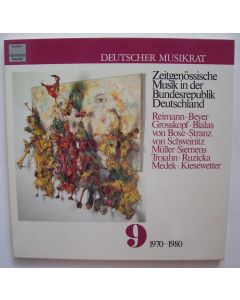 Zeitgenössische Musik in der Bundesrepublik Deutschland Vol. 9 3 LP-Box