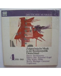 Zeitgenössische Musik in der Bundesrepublik Deutschland Vol. 4 3 LP-Box