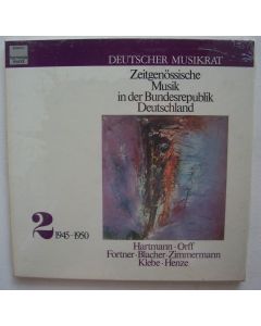 Zeitgenössische Musik in der Bundesrepublik Deutschland Vol. 2 3 LP-Box