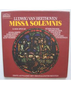 Ludwig van Beethoven (1770-1827) • Missa Solemnis 2 LP-Box • Wolfgang Gönnenwein