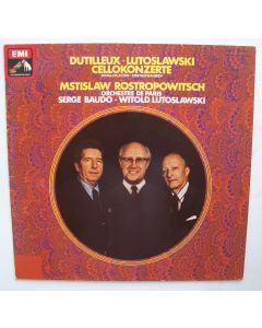 Mstislaw Rostropowitsch • Dutilleux & Lutoslawski - Cellokonzerte LP