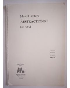 Marcel Peeters • Abstractions I