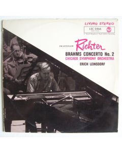 Svjatoslav Richter: Johannes Brahms (1833-1897) • Piano Concerto No. 2 LP