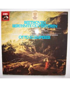Ludwig van Beethoven (1770-1827) • Berühmte Ouvertüren 2 LPs • Otto Klemperer