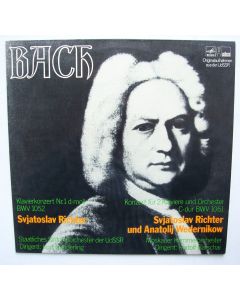 Bach (1685-1750) • Klavierkonzert Nr. 1 d-moll BWV 1052 LP • Svjatoslav Richter