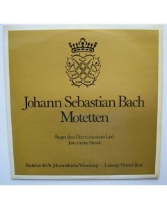 Johann Sebastian Bach (1685-1750) - Motetten LP - Günter Jena
