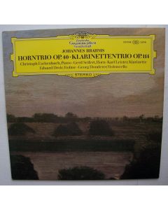 Johannes Brahms (1833-1897) • Horntrio op. 40 / Klarinettentrio op. 114 LP