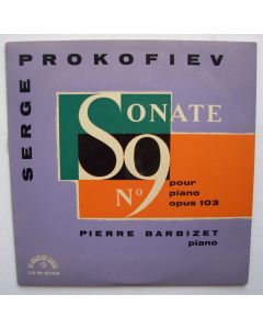 Prokofiev (1891-1953) • Sonate No. 9 pour piano opus 103 10" • Pierre Barbizet