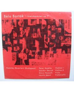 Béla Bartók (1881-1945) • 1. Streichquartett 10" • Komlós-Quartett (Budapest)