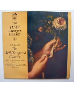 Bach (1685-1750) • The Well-Tempered Clavier, Book 1 LP • Helmut Walcha