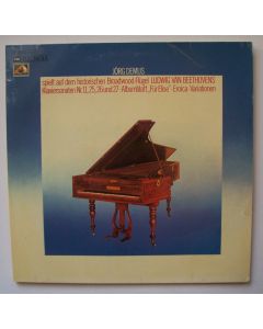 Jörg Demus spielt auf dem historischen Broadwood-Flügel Ludwig van Beethovens 2 LPs