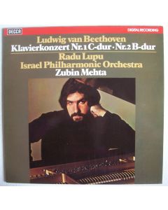 Radu Lupu: Beethoven (1770-1827) • Klavierkonzert Nr. 1 C-Dur & Nr. 2 B-Dur LP