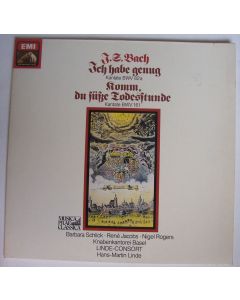 Johann Sebastian Bach (1685-1750) • Ich habe genug LP • Barbara Schlick