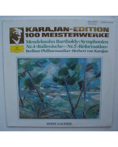 Felix Mendelssohn-Bartholdy (1809-1847) • Symphonien Nr. 4 & 5 LP • Herbert von Karajan