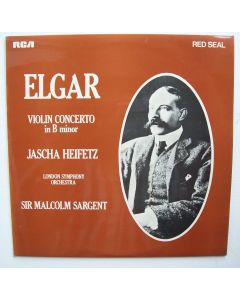 Edward Elgar (1857-1934) - Violin Concerto in B minor LP - Jascha Heifetz