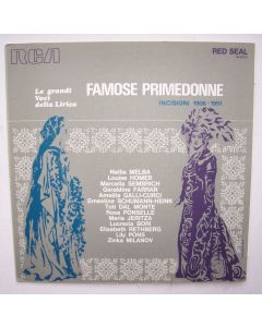 Le grandi Voci della Lirica • Famose Primedonne LP