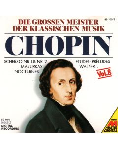 Frédéric Chopin (1810-1849) • Die großen Meister der klassischen Musik Vol. 8 CD