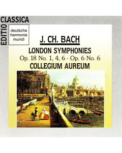 Johann Christian Bach (1735-1782) • London Symphonies CD