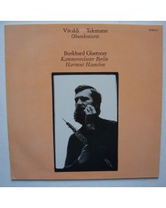Burkhard Glaetzner: Vivaldi - Telemann / Oboenkonzerte LP