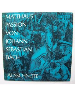 Johann Sebastian Bach (1685-1750) • Matthäus Passion LP • Günther Ramin
