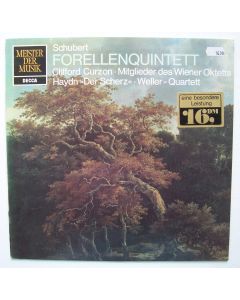 Franz Schubert (1797-1828) • Forellenquintett LP • Clifford Curzon