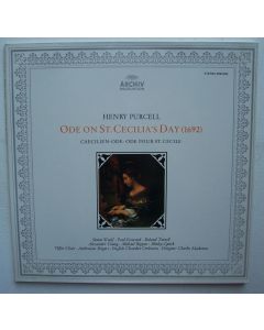 Henry Purcell (1659-1695) • Ode on St. Cecilia's Day LP • Charles Mackerrras