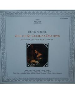 Henry Purcell (1659-1695) • Ode on St. Cecilia's Day LP • Charles Mackerrras