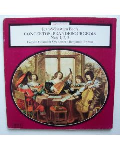 Johann Sebastian Bach (1685-1750) • Concertos Brandenbourgeois LP • Benjamin Britten