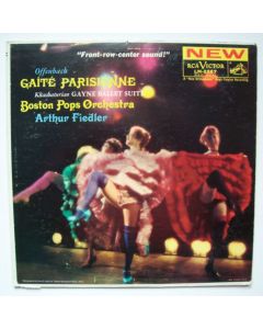 Jacques Offenbach (1819-1880) • Gaité Parisienne LP • Arthur Fiedler