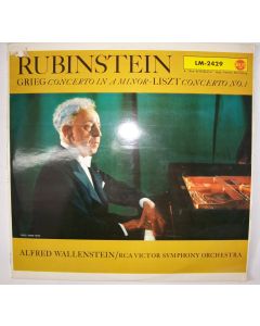 Artur Rubinstein: Edvard Grieg (1843-1907) • Concerto in A Minor LP