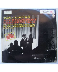 Van Cliburn: Sergej Rachmaninov (1873-1943) • Concerto No. 3 LP