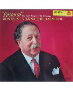 Pierre Monteux: Ludwig van Beethoven (1770-1827) • Pastoral LP