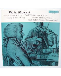 Mozart (1756-1791) • Sonaten für Violine und Klavier LP • Eduard Melkus
