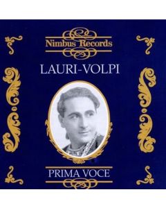 Giacomo Lauri-Volpi • 1892-1979 CD