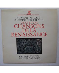 Clement Janequin | Antoine de Bertrand • Vingt-et-une Chansons de la Renaissance LP