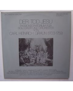 Carl Heinrich Graun (1704-1759) • Der Tod Jesu 2 LPs