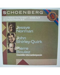 Jessye Norman, John Shirley-Quirk: Schönberg (1874-1951) • Lied der Waldtaube LP