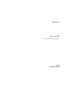 Beat Furrer • Retour an Dich