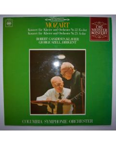 Robert Casadesus & George Szell: Mozart (1756-1791) • Konzert für Klavier LP