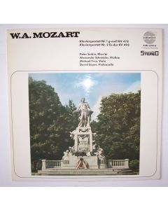 Rudolf Serkin: Mozart (1756-1791) • Klavierquartett Nr. 1 & Nr. 2 LP