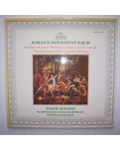 Johann Sebastian Bach (1685-1750) • Hochzeits-Kantate LP • Karl Suske