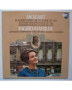 Ingrid Haebler: Mozart (1756-1791) • Klavierkonzert Nr. 25 & Konzert-Rondos LP