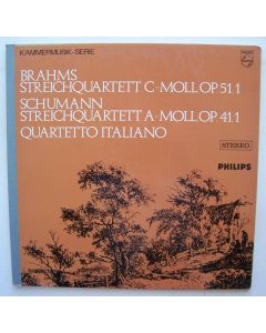 Quartetto Italiano • Brahms | Schumann - Streichquartette LP